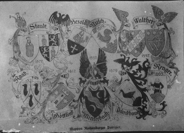 Wappen Rothenburger Patrizier